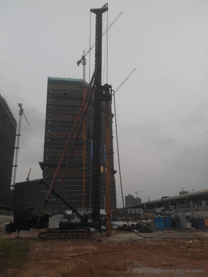 2015年7月振宇潜孔钻具总成在佛山工地现场